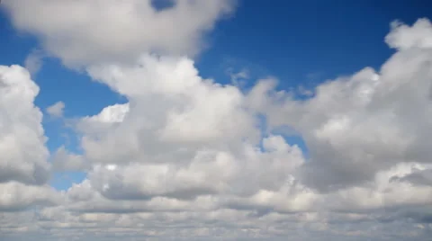 Clouds motion timelapse Stock Footage 48713391