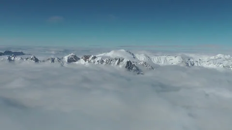 Clouds in mountain Stock Footage 22481923