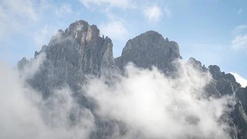 Clouds in the mountains 63 Stock Footage 167071935