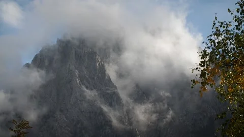 Clouds in the mountains 67 Stock Footage 167071946