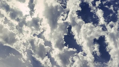 Clouds move across the sky. Cloudy sky. Stock Footage 320560841