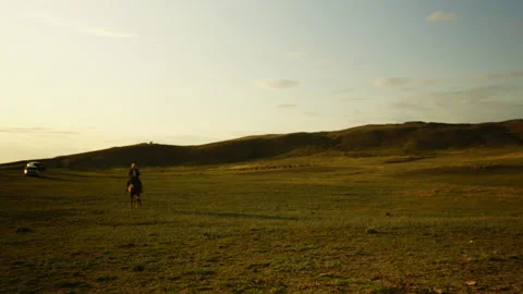 Clouds move quickly across the sky. 2 Stock Footage 130459336