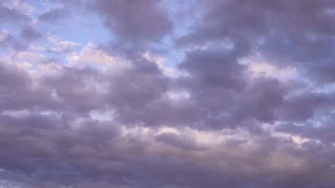 Clouds move in the sky in the evening Stock Footage 200702666