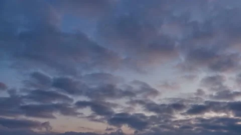 Clouds move in the sky. Time lapse. sunset colour Video stock 150535408