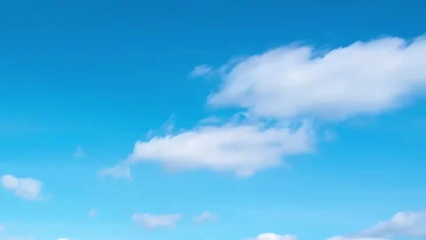 Clouds move in the sky. Time lapse. 動画素材 150550050