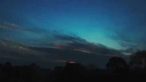 Clouds move in slow motion. Stock Footage 224236819