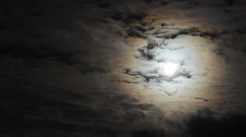 Clouds, to move before a sun Stock Footage 33031781