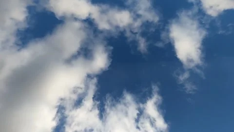 Clouds move very fast across the sky Stock Footage 245984245