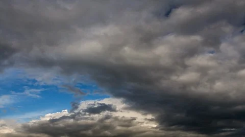 Clouds in movement Stock Footage
