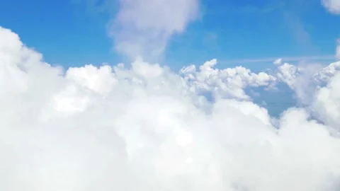 Clouds movement hyperlapse Stock Footage 145672464