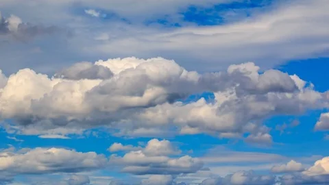 Clouds Movement in The Sky 4K Time Lapse Stock Footage 72450889