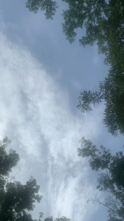 Clouds moving across the sky Stock Footage 262225431