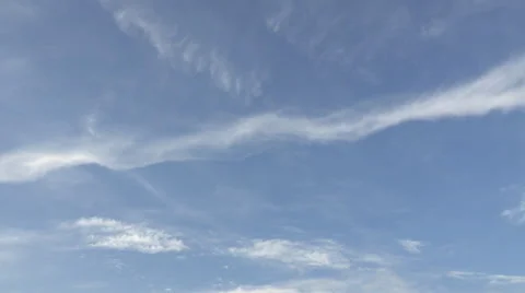 Clouds Moving across Time Lapse Video stock 49438087
