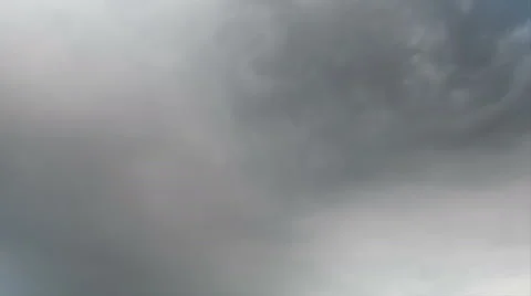 Clouds moving in the blue sky Video stock 54410334