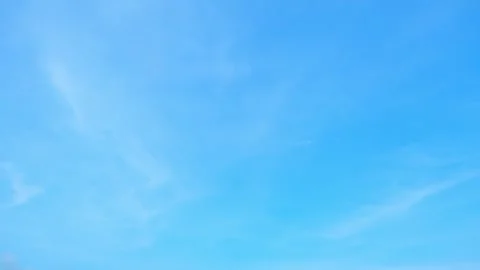 Clouds moving in the blue sky time-lapse Video stock 244294828