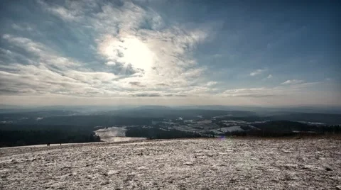 Clouds moving fast on the sky. Stock-Footage 62215517