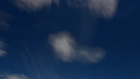 Clouds moving fast in the sky time lapse Video stock 91801321