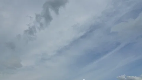 Clouds moving fast in the sky time lapse Video stock 91801342