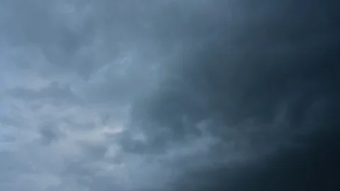 Clouds Moving Fast In The Sky Time Lapse Video stock 91801367