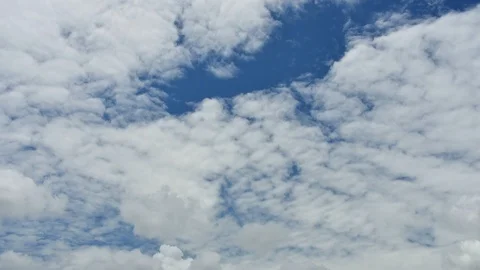 Clouds Moving Fast In The Sky Time Lapse Video stock 91801472