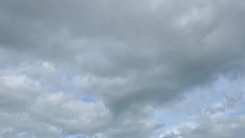 Clouds moving fast in the sky time lapse Video stock 92419753