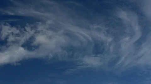 Clouds moving fast in the sky time lapse Video stock 92419765
