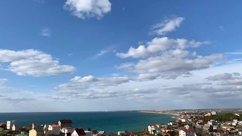 Clouds moving Stock Footage 119988216