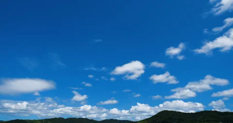 Clouds moving. Stock Footage 158407645