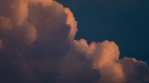 Clouds moving formation Stock Footage 221857778