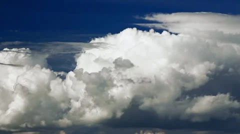 Clouds moving left Stock Footage 24710742