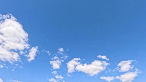 Clouds Moving in Paris Sky Stock Footage 301589173