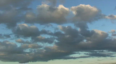 Clouds Moving in the Sky Stock Footage 203762