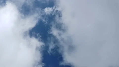 Clouds moving in the sky Stock Footage 155176093