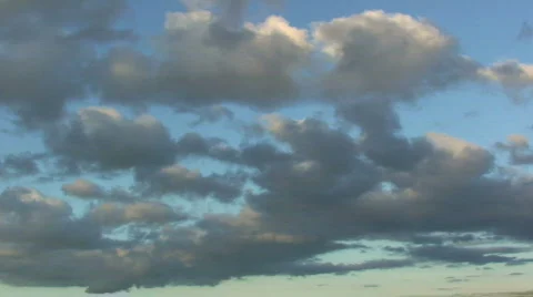 Clouds Moving in the Sky - Time Lapse Stock Footage 203763