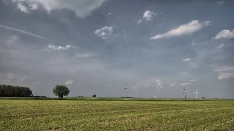 Clouds moving in the sky Time lapse. Stock-Footage 76637627