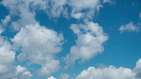 Clouds Moving On Sky - Time lapse Stock Footage 112914268