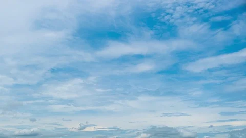 Clouds Moving On Sky - Time lapse Stock Footage 115026049