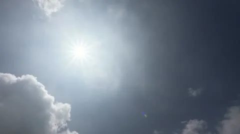 Clouds moving in sky  timelapse. Stock Footage 22259201