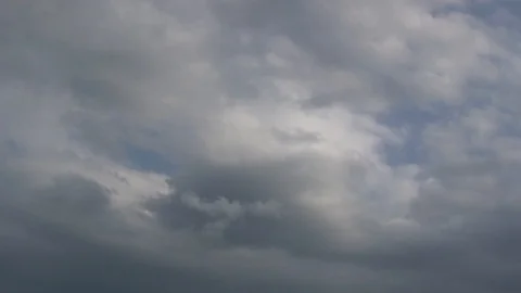 Clouds moving slowly 2 Stock Footage 92204399