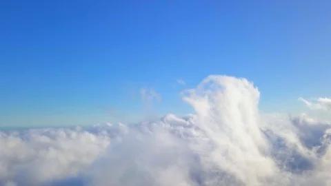 Clouds moving slowly Stock Footage 96151754