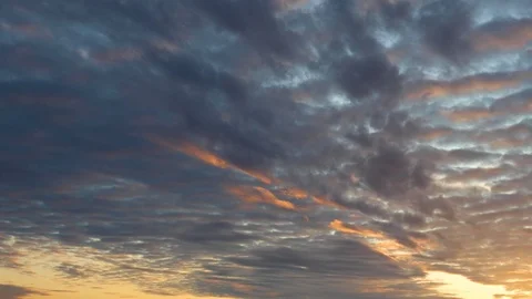 Clouds moving slowly in the sky time lapse5 Stock Footage 119921348