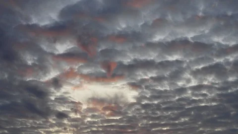 Clouds moving slowly in the sky time lapse3 Stock Footage 119987427