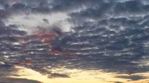 Clouds moving slowly in the sky time lapse2 Stock Footage 119987524