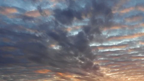 Clouds moving slowly in the sky time lapse1 Stock Footage 120084510