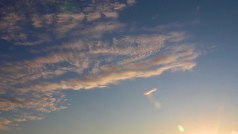 Clouds moving slowly in the sky time lapse27 Stock Footage 120147149