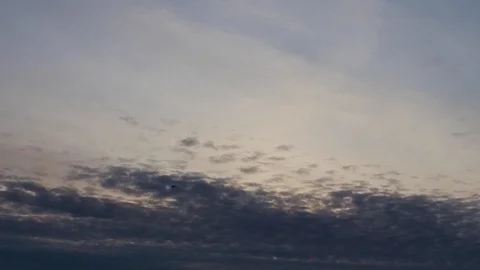 Clouds moving slowly in the sky time lapse33 Stock Footage 120283634
