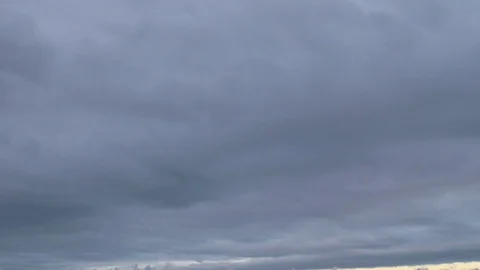 Clouds moving slowly in the sky time lapse Stock Footage 120542800