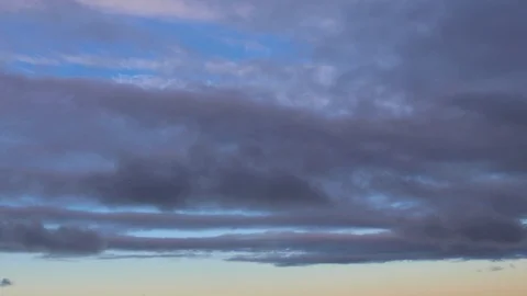 Clouds moving slowly in the sky time lapse57 Stock Footage 120542872