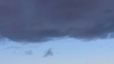 Clouds moving slowly in the sky time lapse53 Stock Footage 120542942