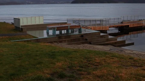 Clouds moving slowly in the sky time lapse of clouds at night and night Video stock 120695991